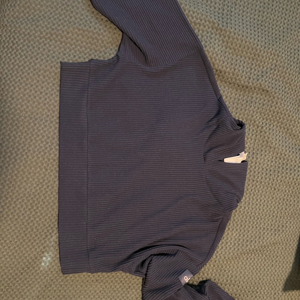 ALO Yoga Navy Blue Sweatshirt